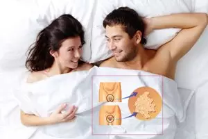 женщина и мужчина в постели