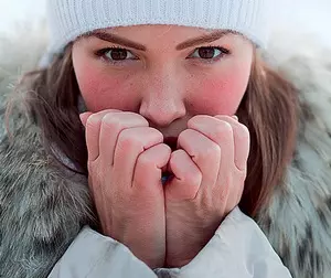 покраснение кожи от мороза